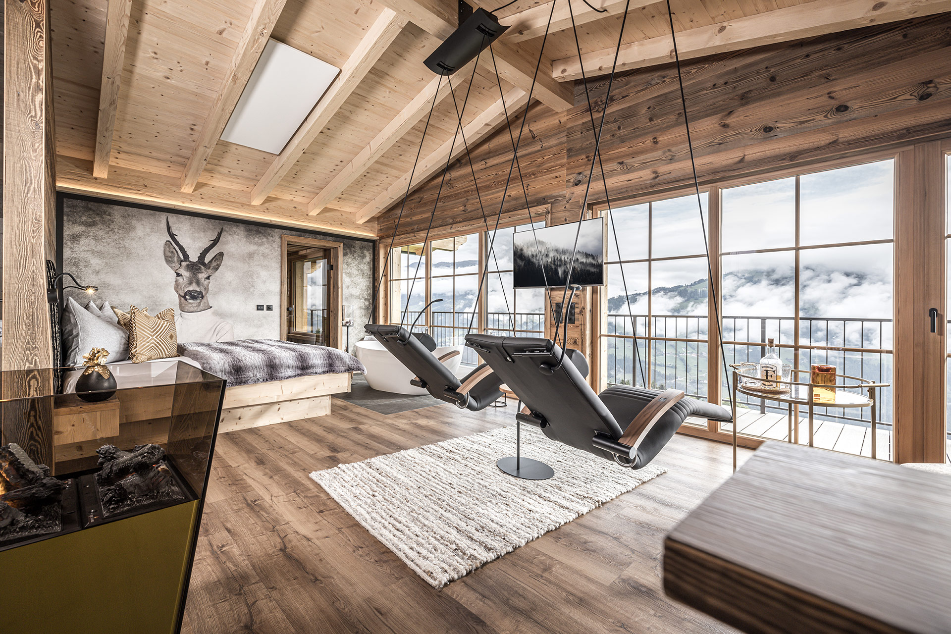 Romantikurlaub im Luxury Chalet Ferienhütten Tirol
